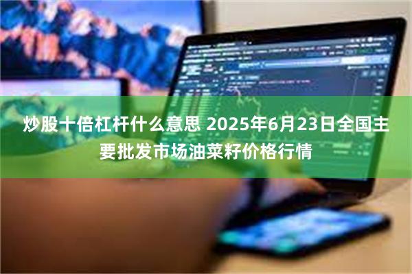 炒股十倍杠杆什么意思 2025年6月23日全国主要批发市场油菜籽价格行情