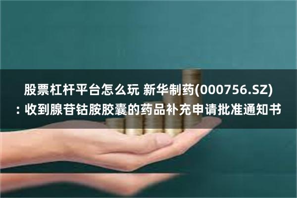 股票杠杆平台怎么玩 新华制药(000756.SZ): 收到腺苷钴胺胶囊的药品补充申请批准通知书