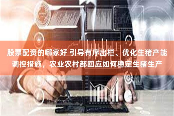 股票配资的哪家好 引导有序出栏、优化生猪产能调控措施，农业农村部回应如何稳定生猪生产