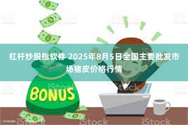 杠杆炒股指软件 2025年8月5日全国主要批发市场猪皮价格行情
